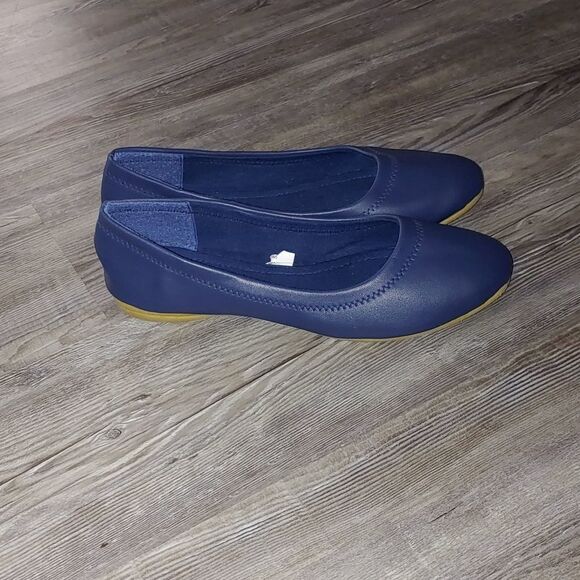 Cinak navy flat slip ons Sz 10 EUC - Picture 5 of 7